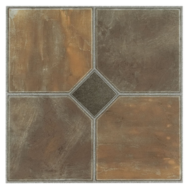 Achim Home Furnishings Wood Classic Light Oak Diamond Parquet 20 Pack